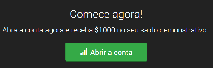 Conta de negociação com dinheiro real grátis